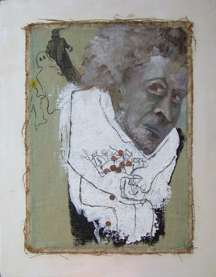 Canto di Natale   tecnica mista  70x50  2012