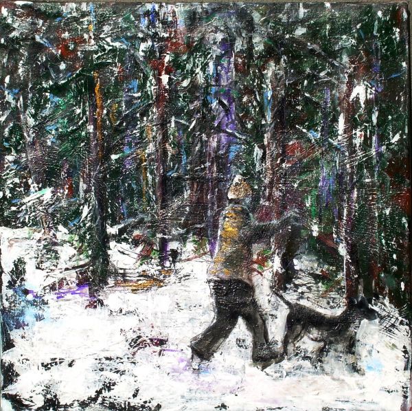 Gennaio  tecnica mista  40x40  2015
