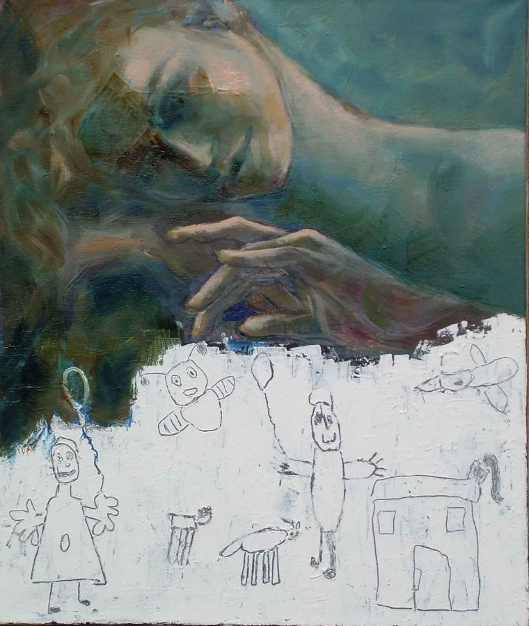 Nostalgie 5  olio  60x40   2009