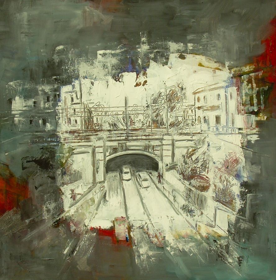Piccola città  tecnica mista  70x70  2011